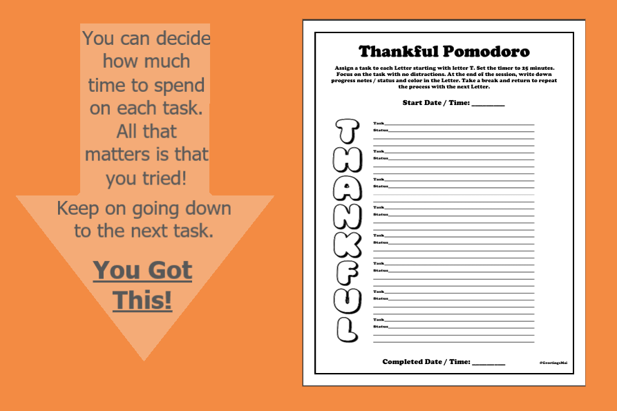 Thankful Pomodoro