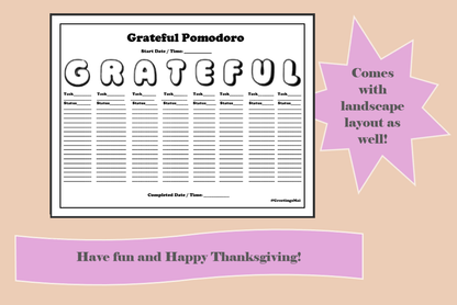 Grateful Pomodoro